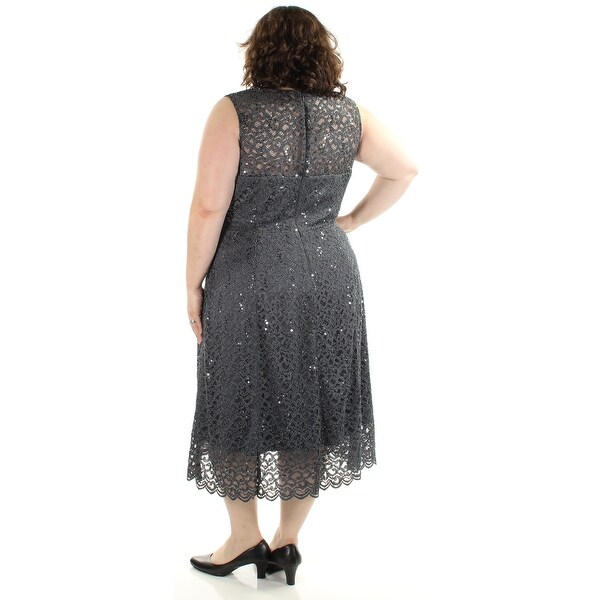 navy lace dress size 20