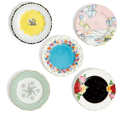 Royal Albert 100 Years Plates 7.9in, 1920 - 1960, Set of 5