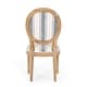 preview thumbnail 52 of 90, Phinnaeus French Country Fabric Dining Chairs (Set of 2) by Christopher Knight Home