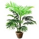 preview thumbnail 1 of 8, Admired by Nature 3' Artificial Paradise Palm Tree Plants (Set of 2) GTR4622-NATURAL-2