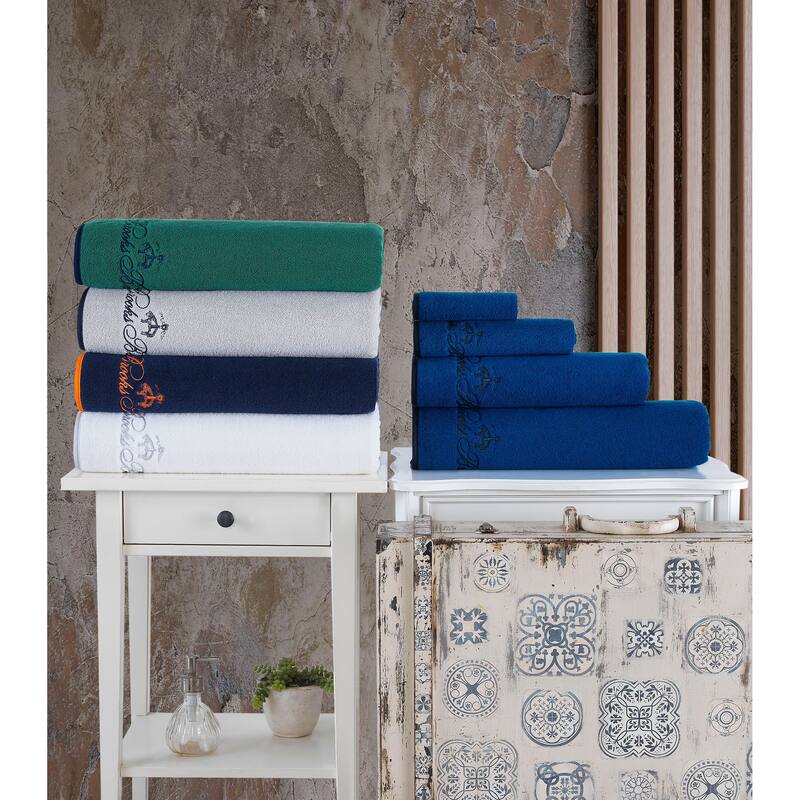 Brooks Brothers Contrast Frame 6 pcs Towel Set