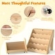preview thumbnail 10 of 18, Costway Kids’ Bookshelf & Toy Storage Organizer with Rolling Drawer
