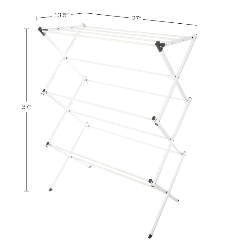 Clothes Drying Rack Collapsible and Compact for Indoor/Outdoor Use by
