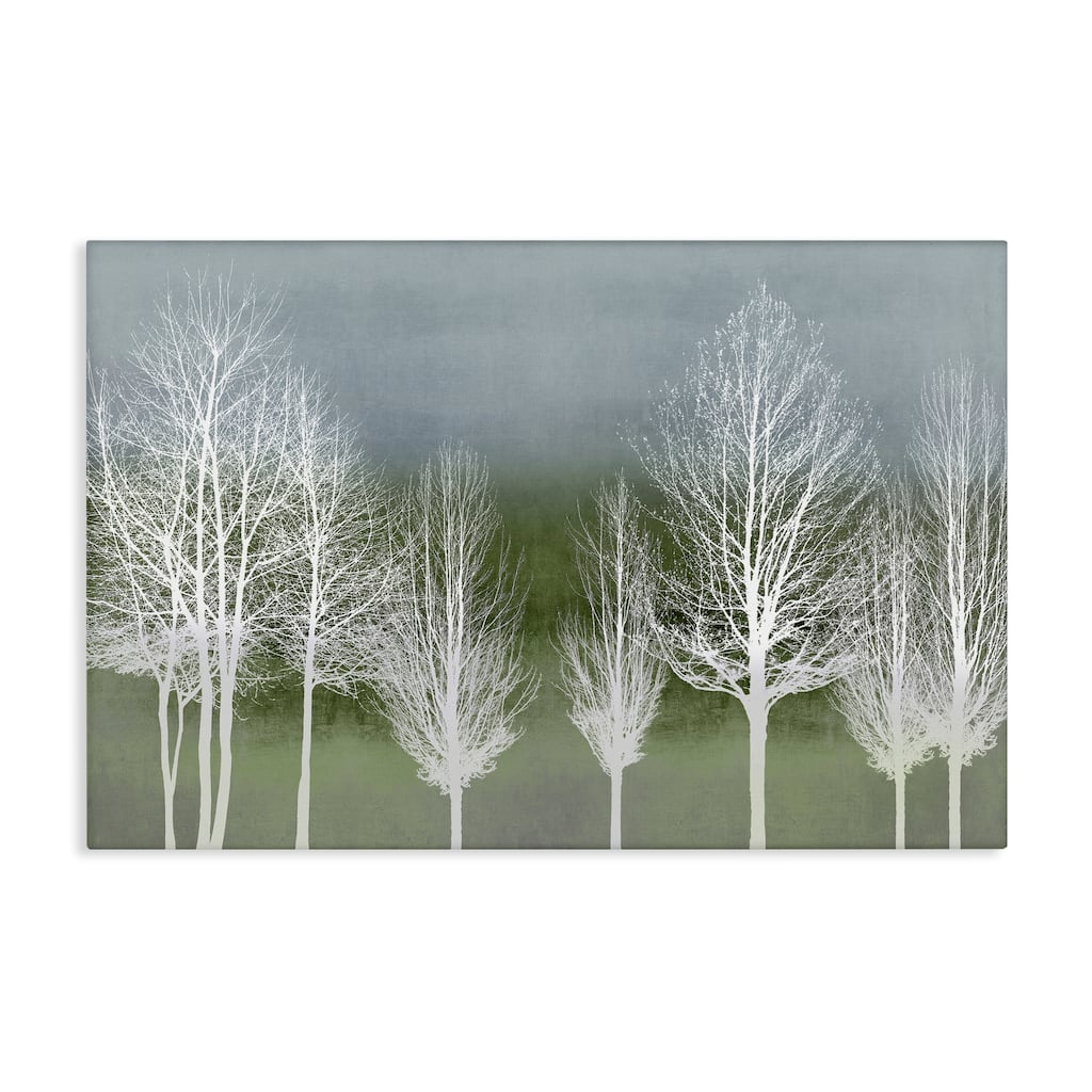 Stupell White Tree Impressions Canvas Wall Art Design By Kate Bennett