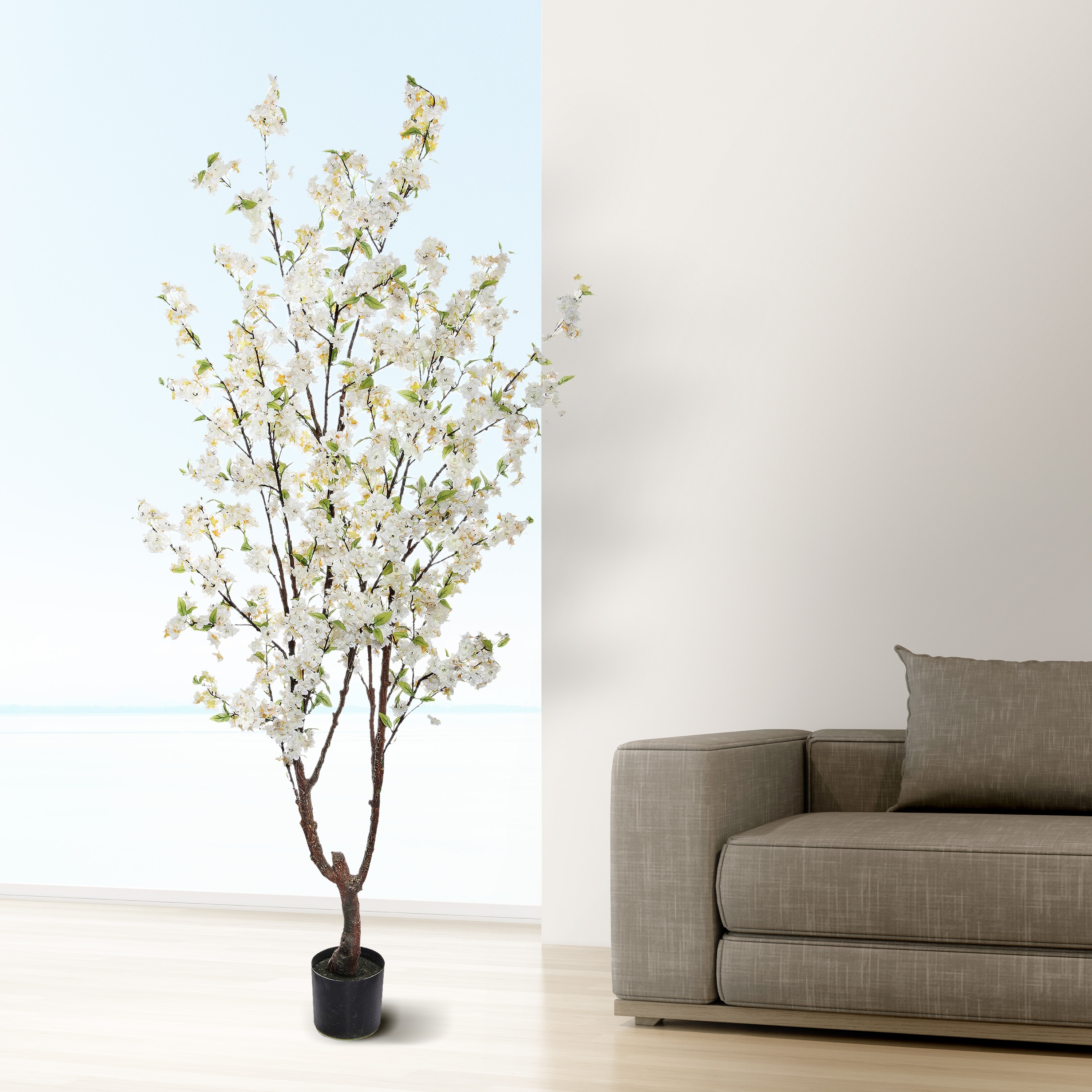 Potted Cherry Blossom Tree 6.5'