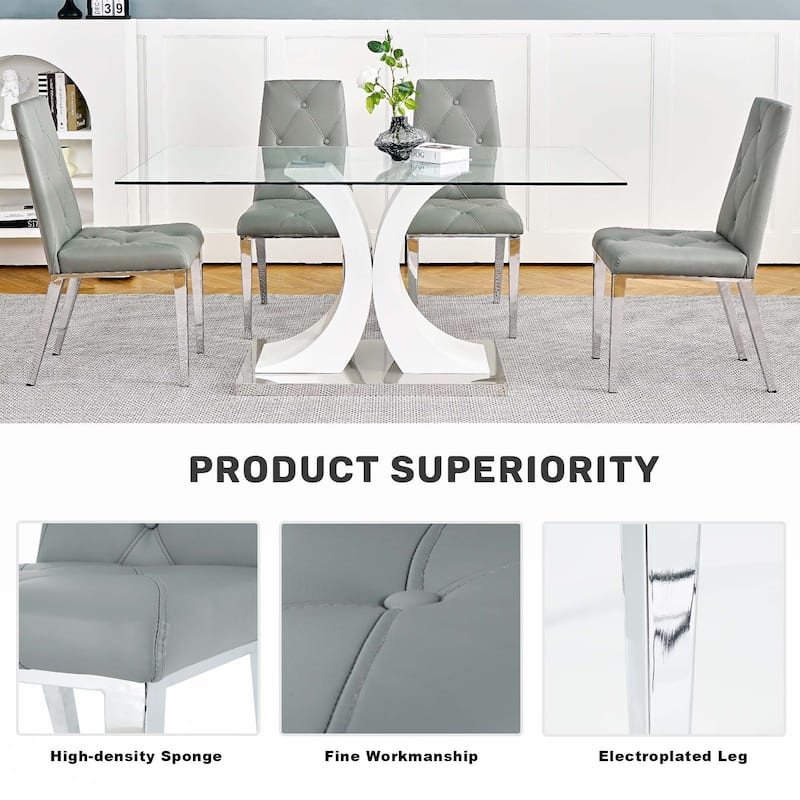 PU Dining Chair(set of 2)