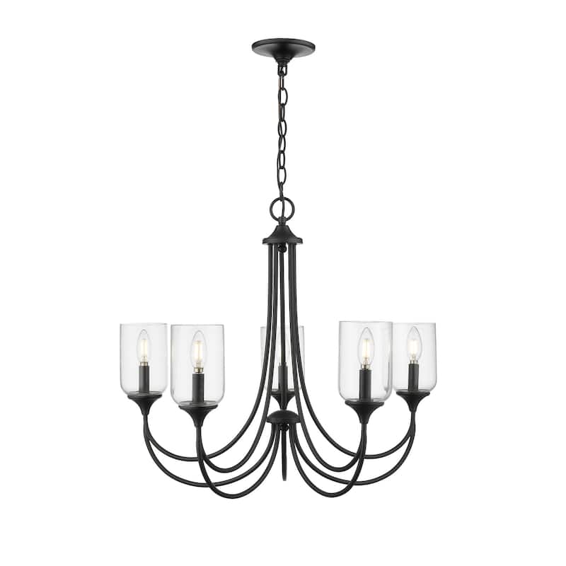 Millennium Lighting 22405 Waddingham 5 Light 27" Wide Pillar Candle