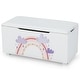 preview thumbnail 33 of 31, Costway Kids Upholstered Storage Ottoman Bench Versatile Toy Chest - See Details