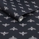 preview thumbnail 3 of 2, Joules Block Print Bee French Navy Wallpaper