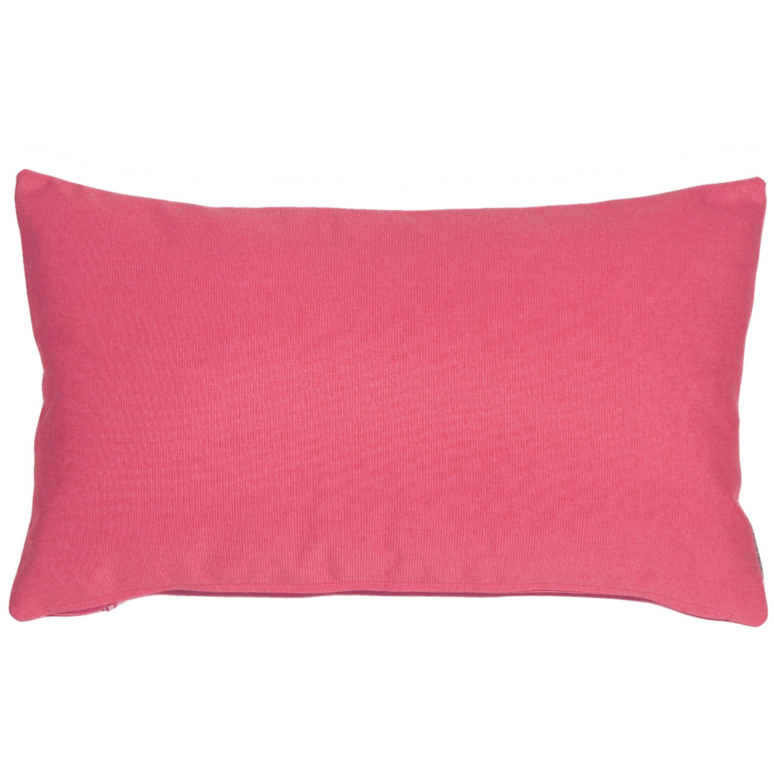 Sunbrella Hot Pink Throw Pillow