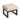 Carson Carrington Honningsvag Mid-century Modern Light Beige Upholstered Ottoman Stool