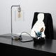 preview thumbnail 27 of 35, Lalia Home Modern Iron Desk Lamp with USB Port and Glass Shade - N/A