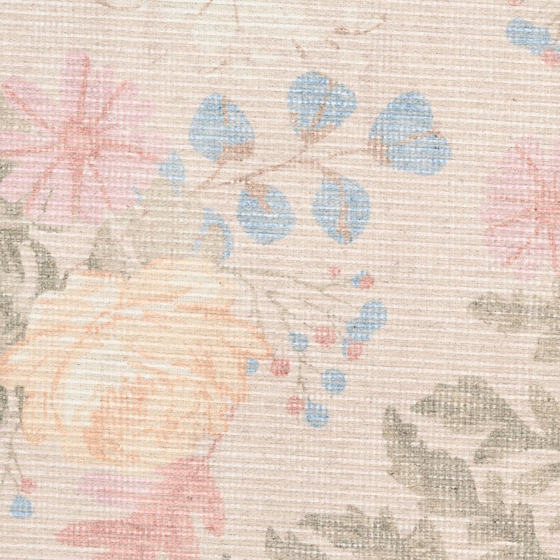 Nourison Botanical Washables Indoor only Floral Patterned Area Rug