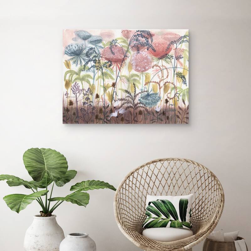 Queen Annes Lace by Maret Hensick Canvas Art Print