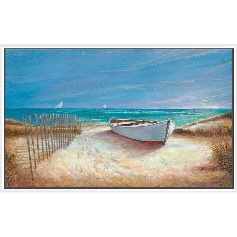 "Ocean Breeze" by Ruane Manning Print on Floating Canvas