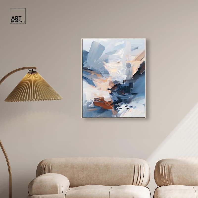 A Symphony in White I Canvas by Art Remedy