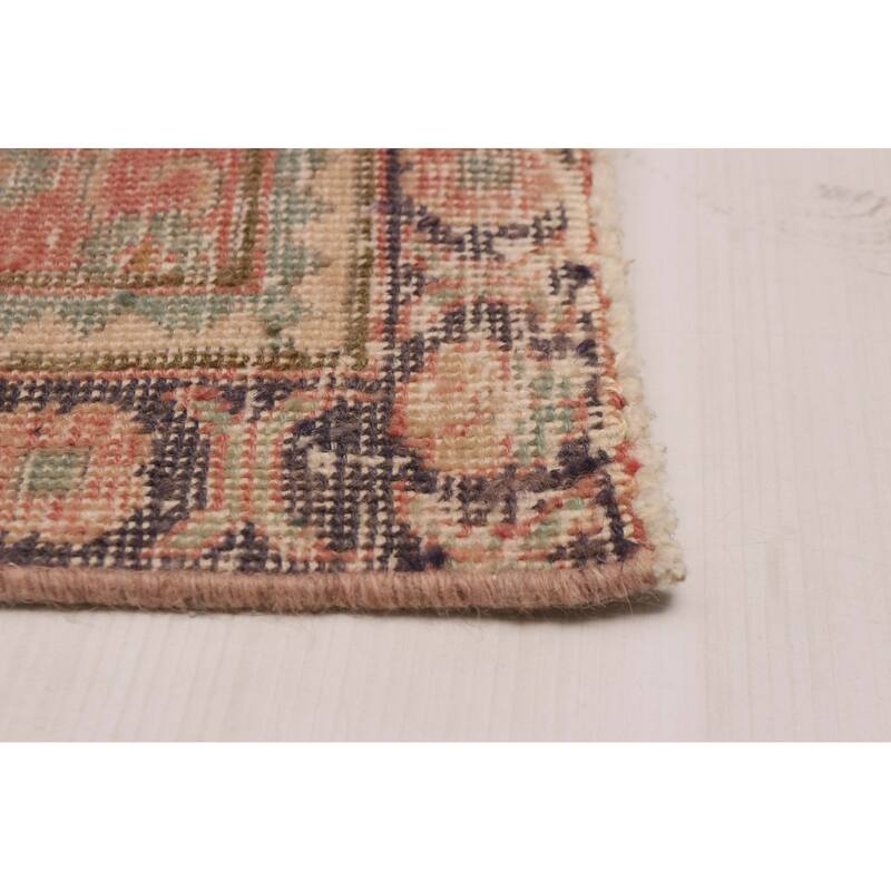ECARPETGALLERY Hand-knotted Antalya Vintage Dark Copper Wool Rug - 9'6 x 12'10