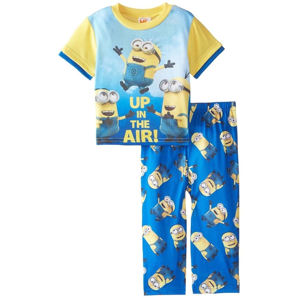 Shop Illumination Entertainment Boys 2t 4t Despicable Me Minion Pajama Set Overstock 18768089