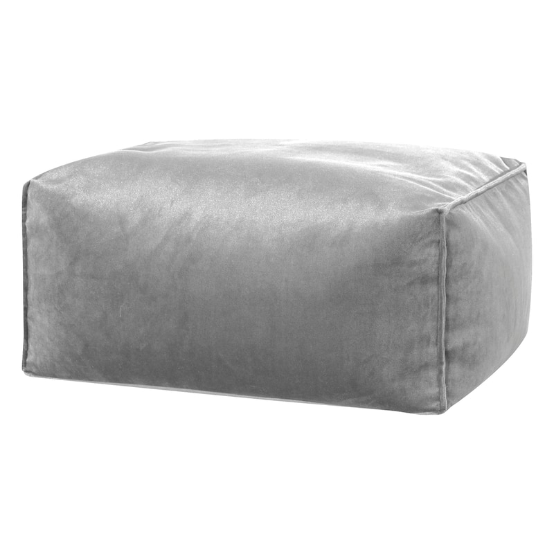 Gouchee Home Roll Velvet Pouf / Ottoman