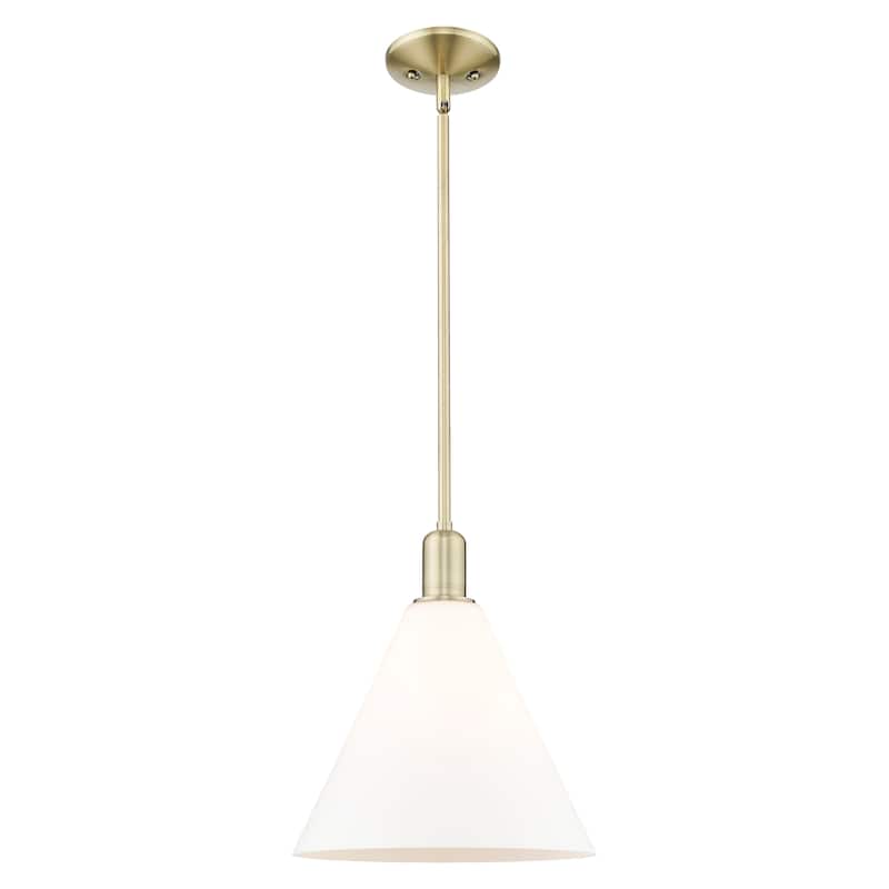 Innovations Lighting Endless Possibilities Arcadia - Berkshire Glass - 1 Light 12" Stem Hung Mini Pendant