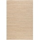 preview thumbnail 2 of 7, Nuloom Eladia Solid Jute Area Rug