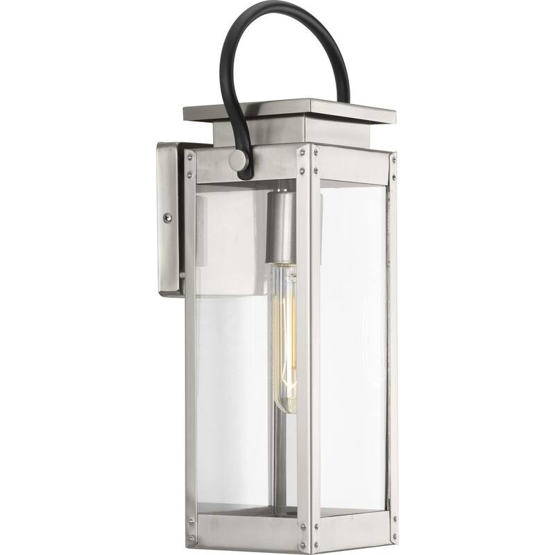 Union Square Collection One-Light Small Wall-Lantern - 15.870" x 7.620" x 7.000" - 15.870" x 7.620" x 7.000"