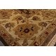 preview thumbnail 8 of 7, Hand Knotted Brown New Zealand Wool Oriental Area Rug(6x9) - 6' 1'' x 9' 5''