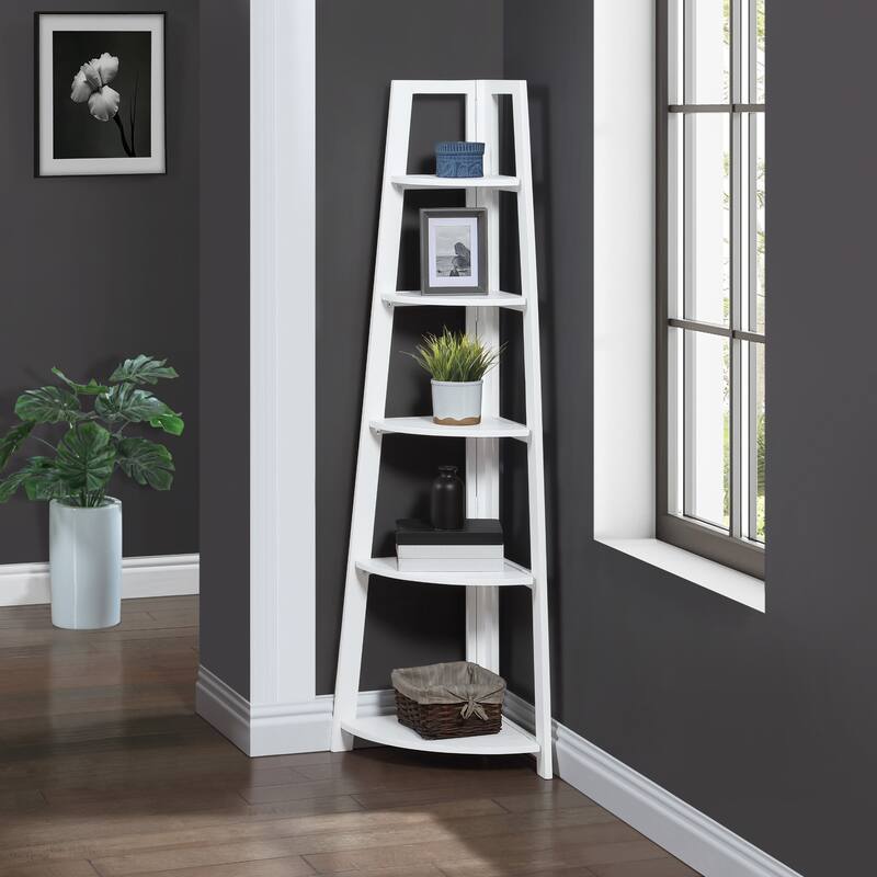 Bayfront 5-Self Corner Folding Bookcase