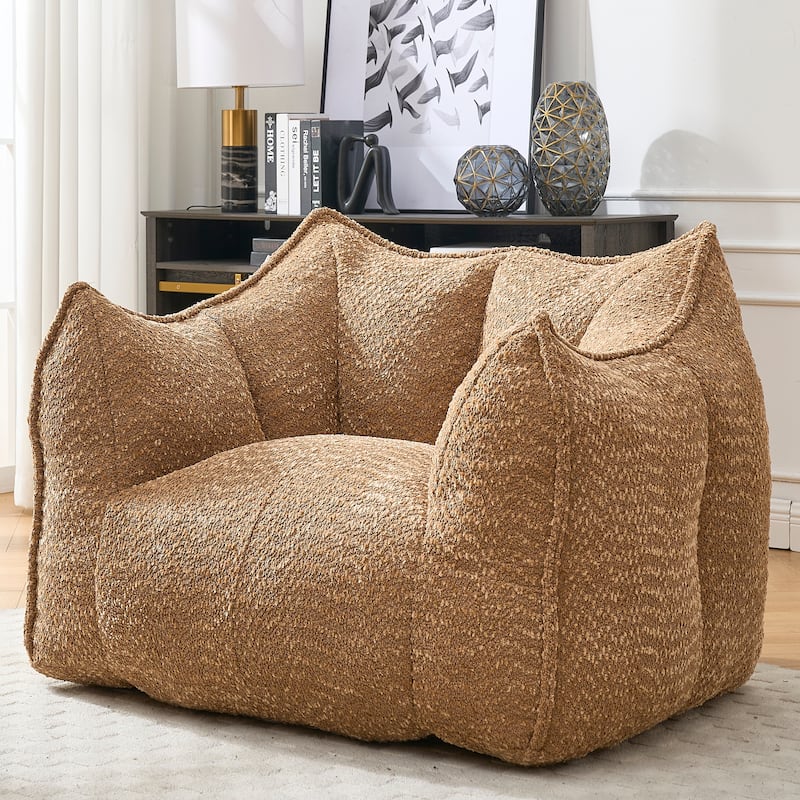 Lazy Bean Bag Chair with Arms for Living Room