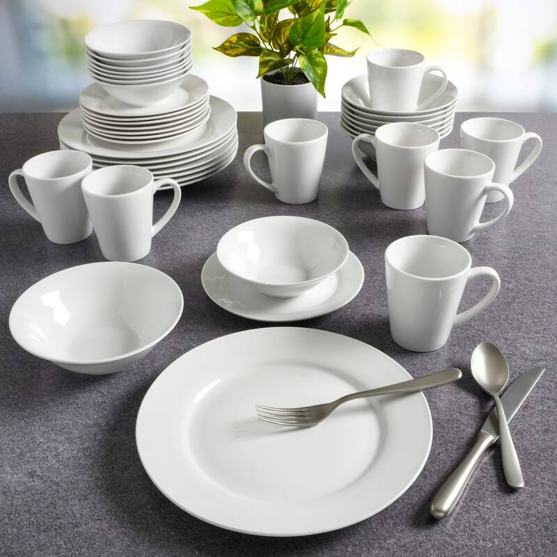 Gibson Home Everyday Round 40pc Expanded Dinnerware Set