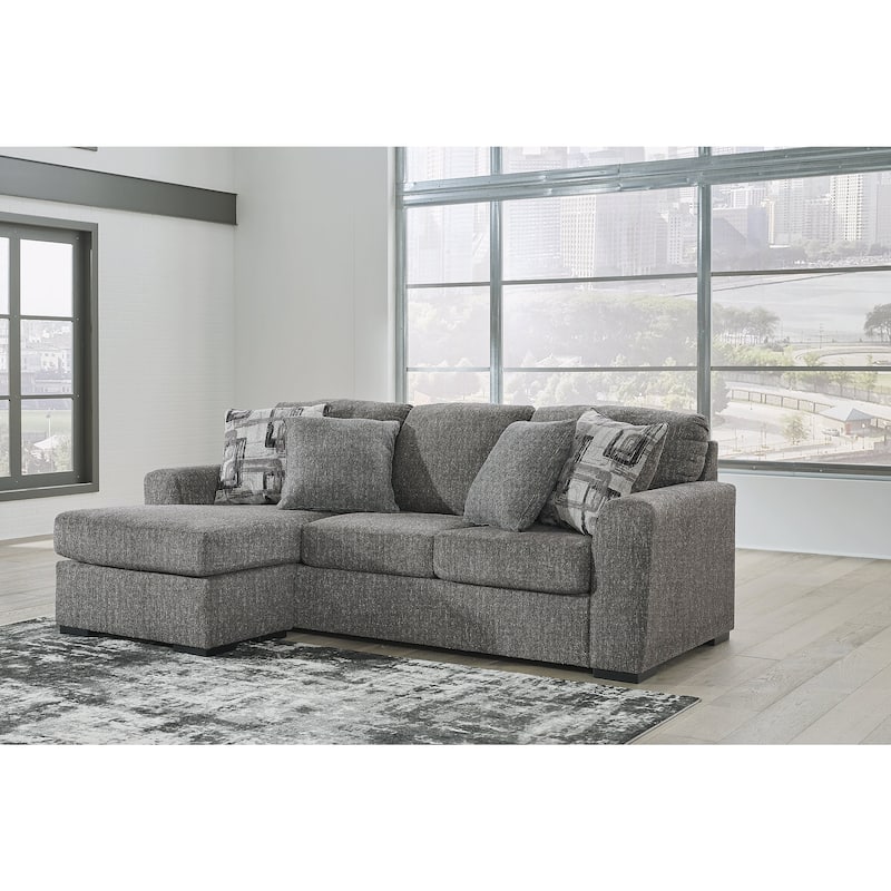 Signature Design by Ashley Gardiner Gray 2-Piece Upholstery Package - 101" W x 63" D x 40" H