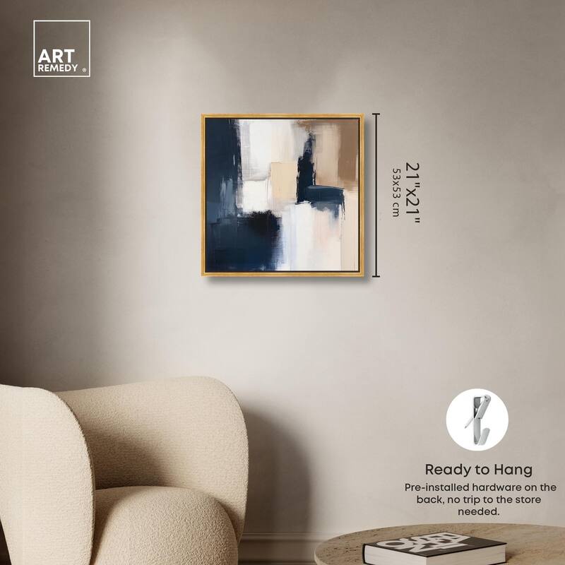 Stormy Hues III Canvas by Art Remedy