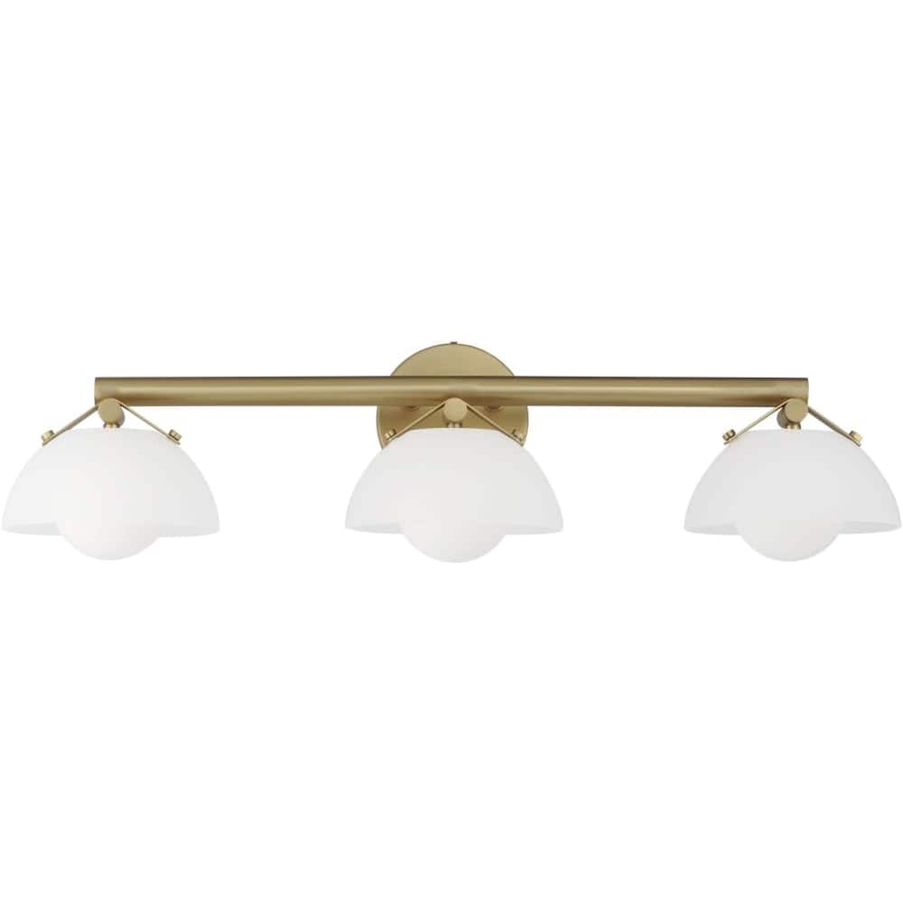 Studio M SM31003FT Domain 3 Light 29" Wide LED Vanity Light with Glass