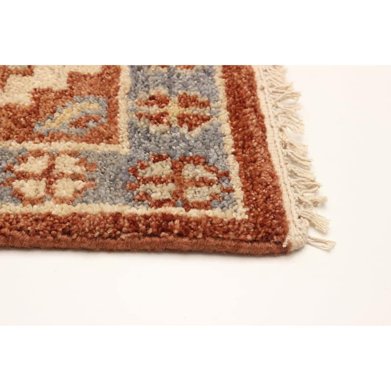 ECARPETGALLERY Hand-knotted Jules Serapi Copper Wool Rug - 5'5 x 7'9