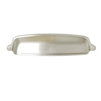 Utopia Alley Nicholas Pull Handle -Brushed Nickel - Metal Drawer Pull Handle, 5.0" Center to Center