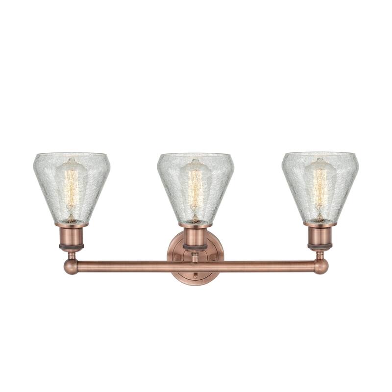 Innovations Lighting 616-3W-13-24 Conesus Vanity Conesus 3 Light 24"