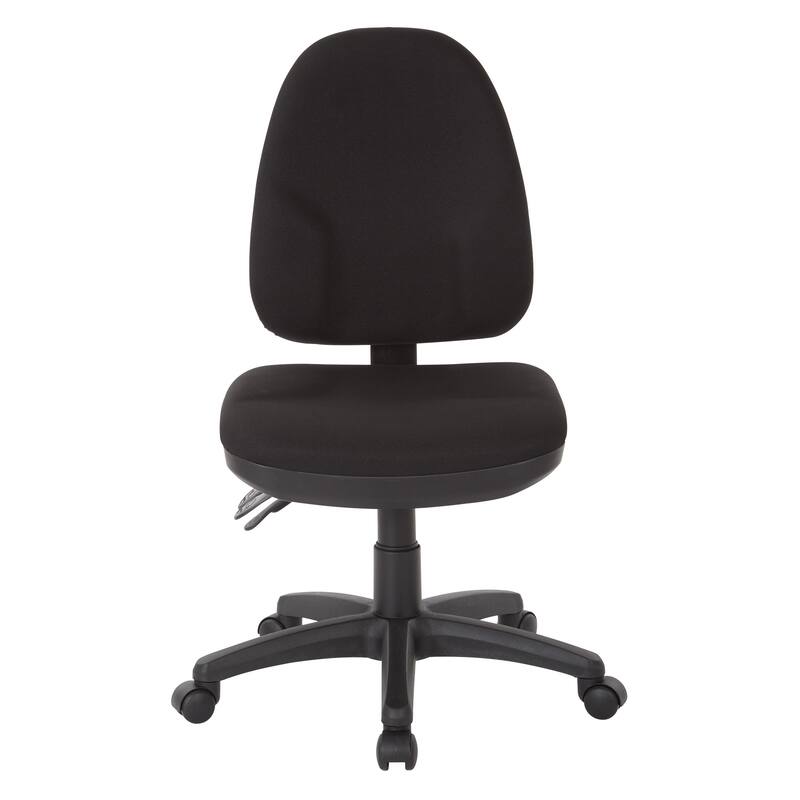 Dual-function Upholstered Cushioned Ergonomic Task Chair
