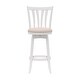 preview thumbnail 32 of 37, Hillsdale Furniture Savana Wood Upholstered Swivel Stool