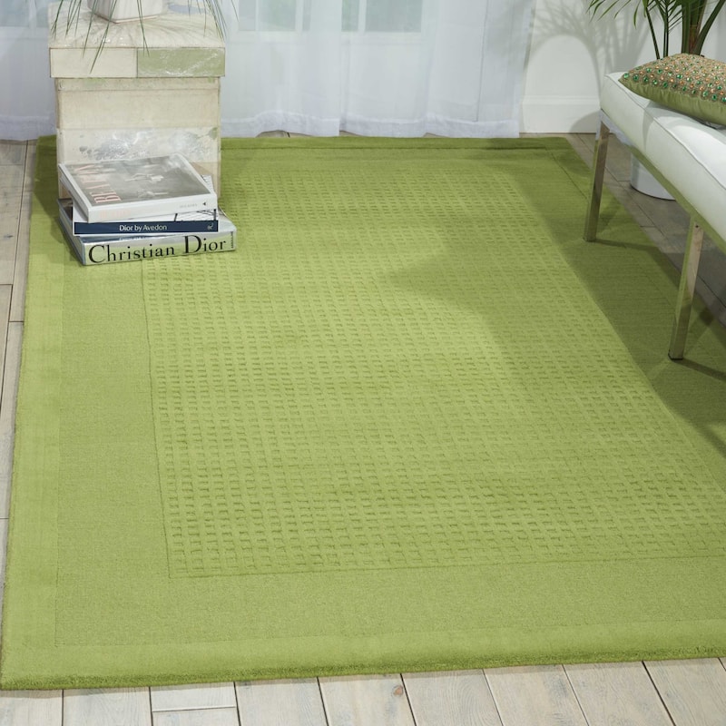 Nourison Hand-tufted Westport Solid Wool Area Rug