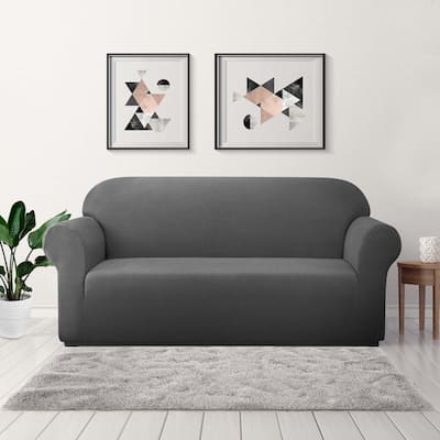 Subrtex Stretch 1-piece Spandex Sofa Slipcover Furniture Protector