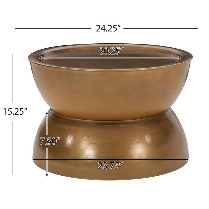 Coffee Table Center Table Gold Living Room Side Table