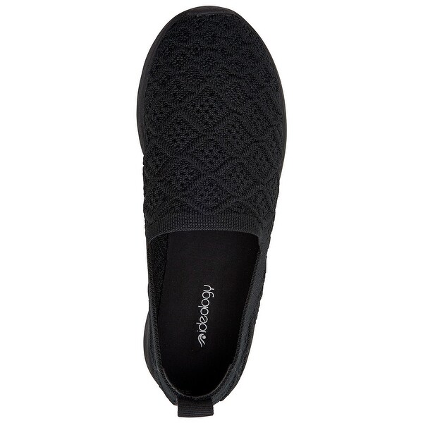 womens black walking shoes