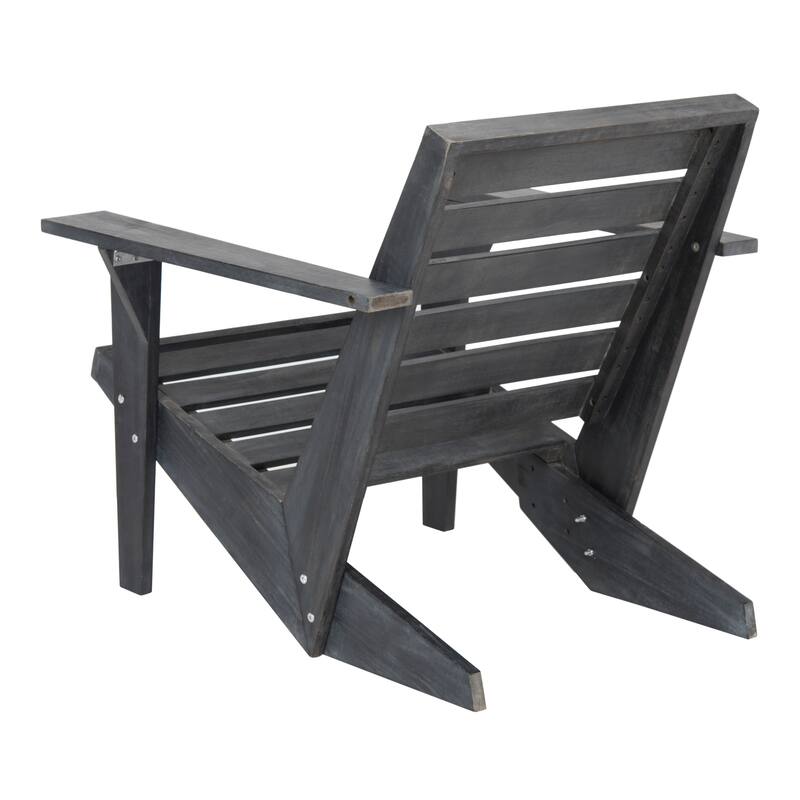 SAFAVIEH Lanty Grey Adirondack Chair - 29.5" W x 31.9" D x 28.4" H