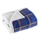preview thumbnail 3 of 2, Reversible Fleece Blanket - 50-Inch x 60-Inch Machine-Washable Sherpa Throw by Windsor Home
