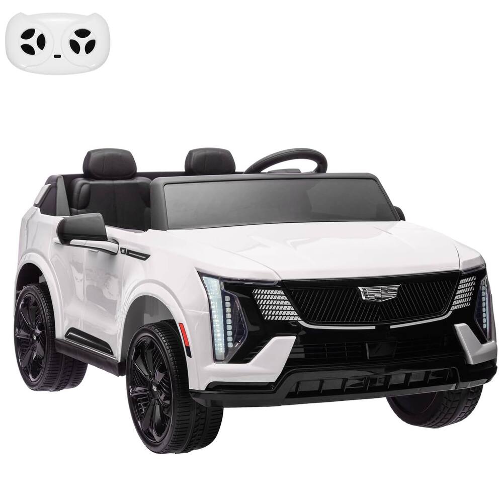 24V Electric 2-Seater Licensed Cadillac Kids Ride-on Car Toy for Kids Best Gifts