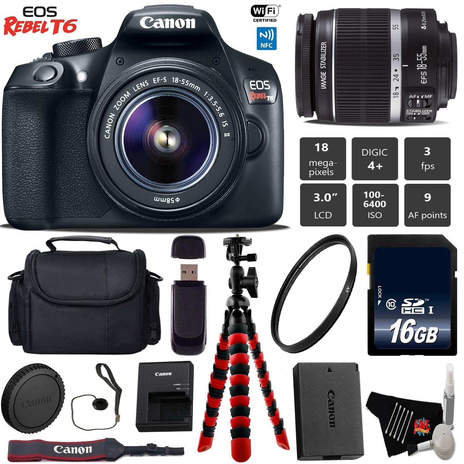 canon eos rebel t6 camera bag