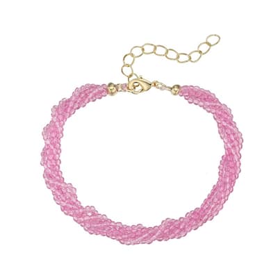 Victoria Townsend Multi Layered Twisted Bead Bracelet
