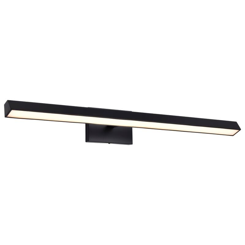 Mila 3 Foot LED Picture Light 3 CCT Selectable Black Finish Acrylic Lens