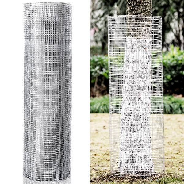 Shop Costway 36 X 50 1 2inch Wire Fence Mesh Cage Roll Garden