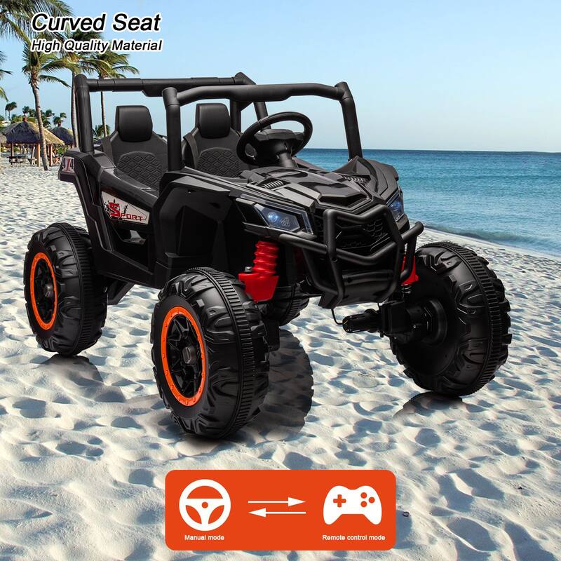 Ride on UTV Cars 2 Seater, 24V 4WD Off-Road Electric Vehicles
